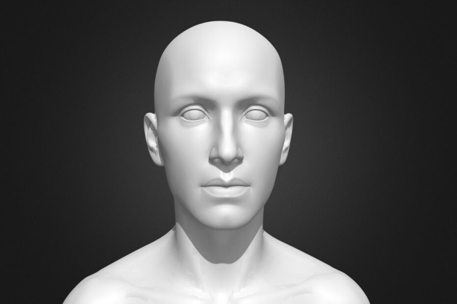 Head Model Female Head 3d Max