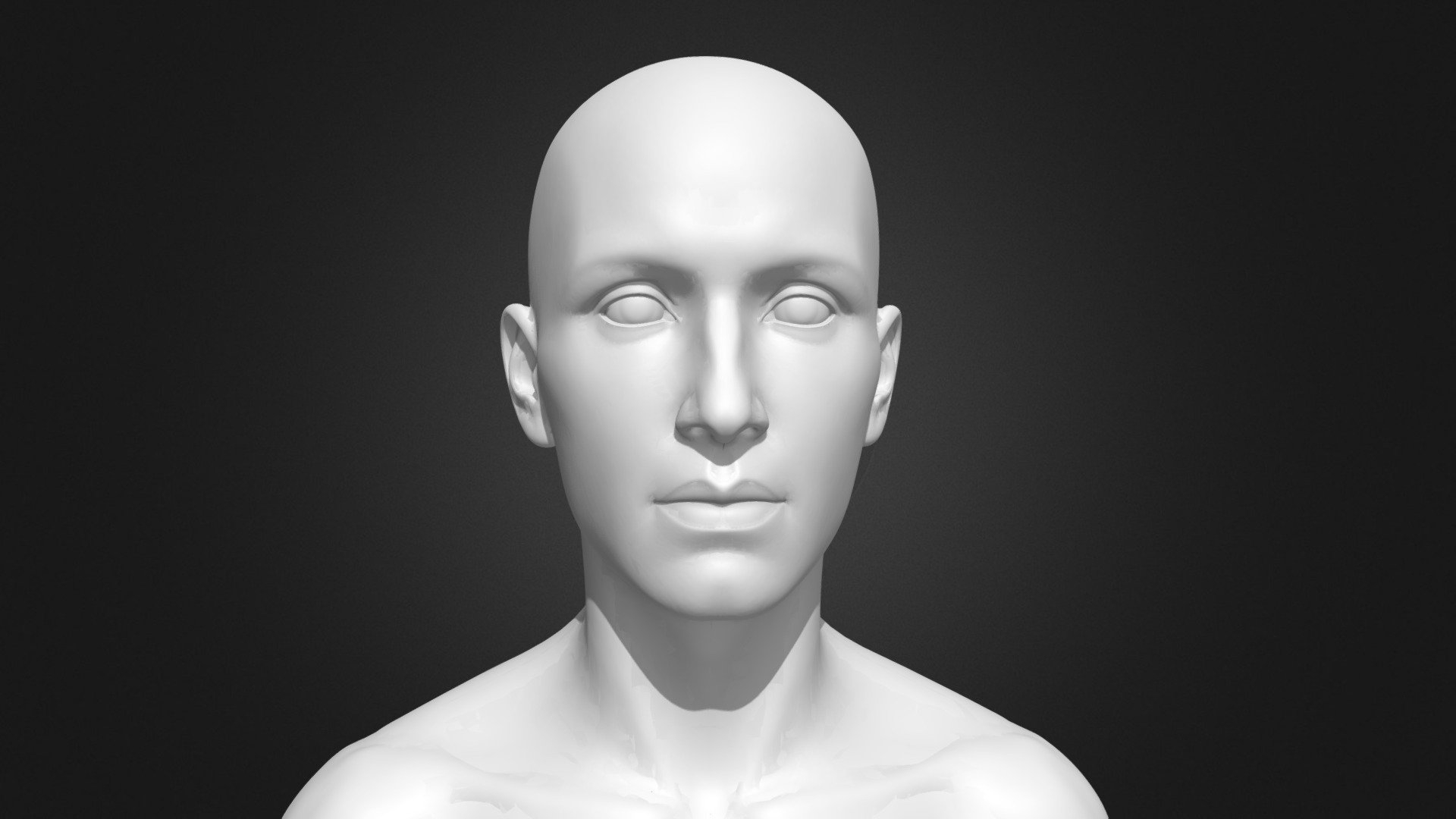 Head Model Female Head 3d Max