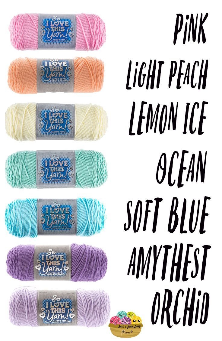 Hobbies Hobby Lobby I Love This Yarn Pastel Rainbow Yarn S Yarn 