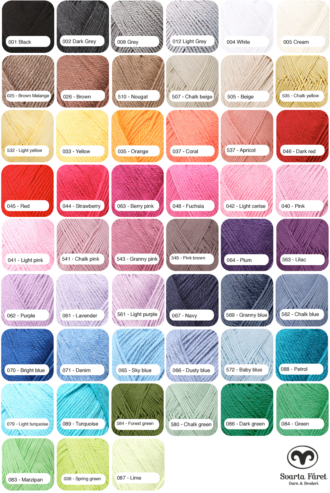 Hobby Lobby I Love This Yarn Color Chart At Salvador Kress Blog