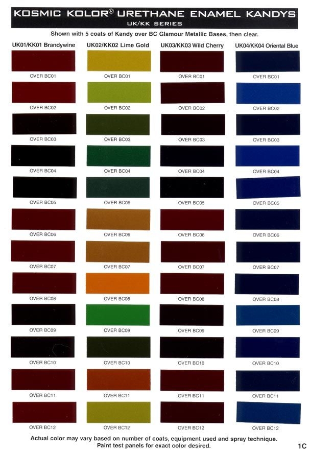 Hok Paint Color Chart Ponasa