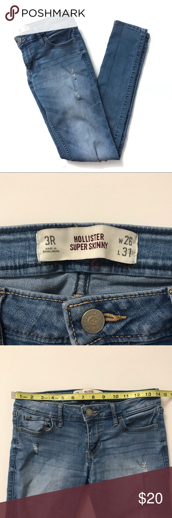 Hollister Size Chart For Jeans A Visual Reference Of Charts Chart Master