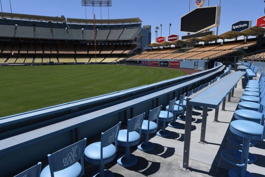 Home Run Seats Sections A D WS Game 3 Los Angeles Dodgers Vs