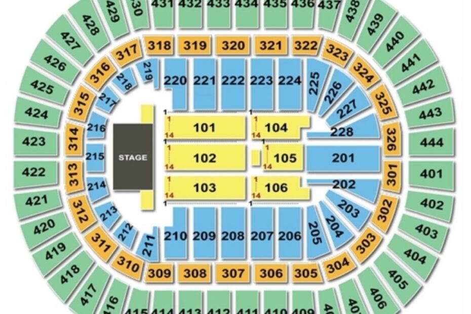 Honda Center Seating Chart Maps Anaheim Center Seating Chart