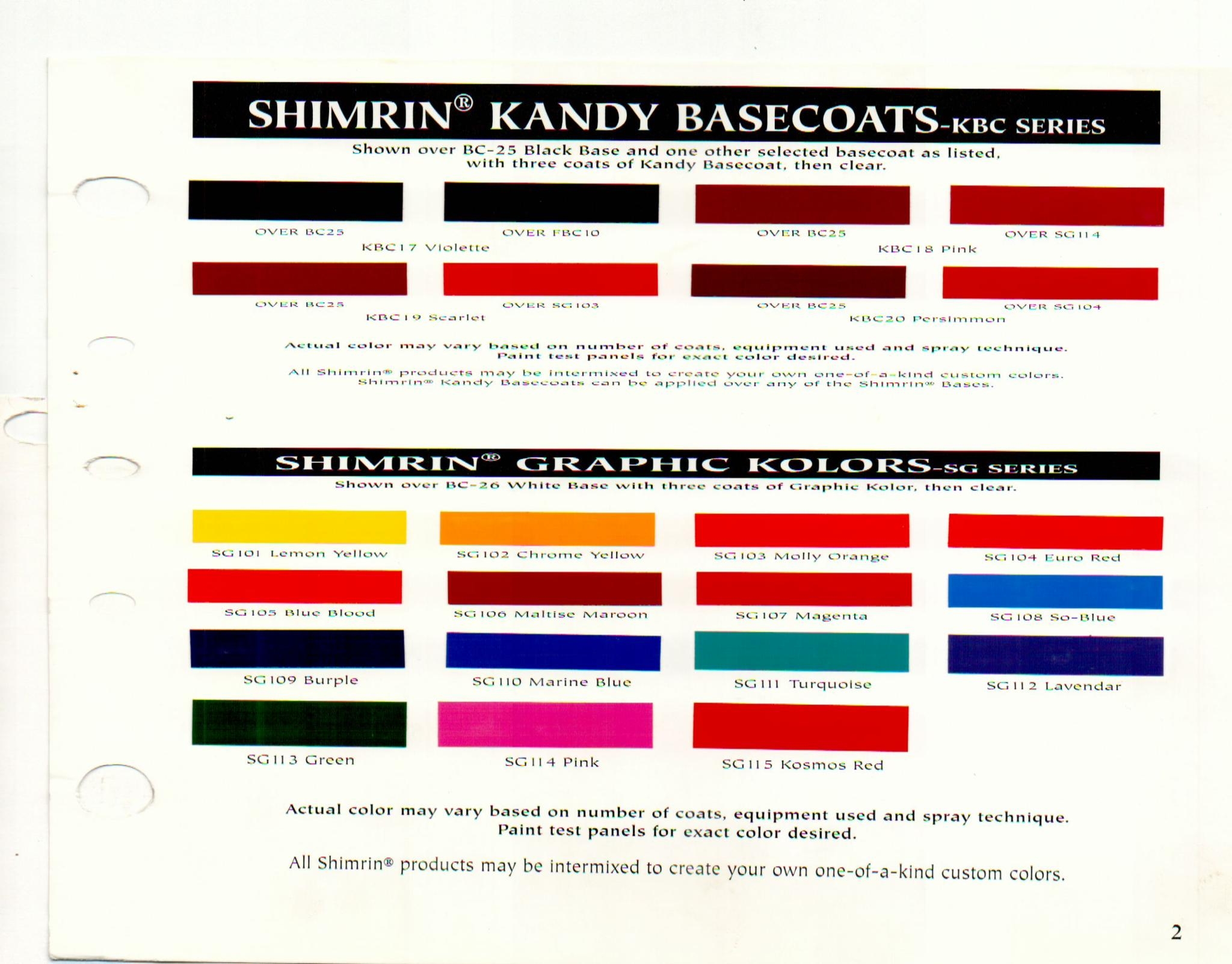 House Of Kolor Chart At Melinda Morris Blog