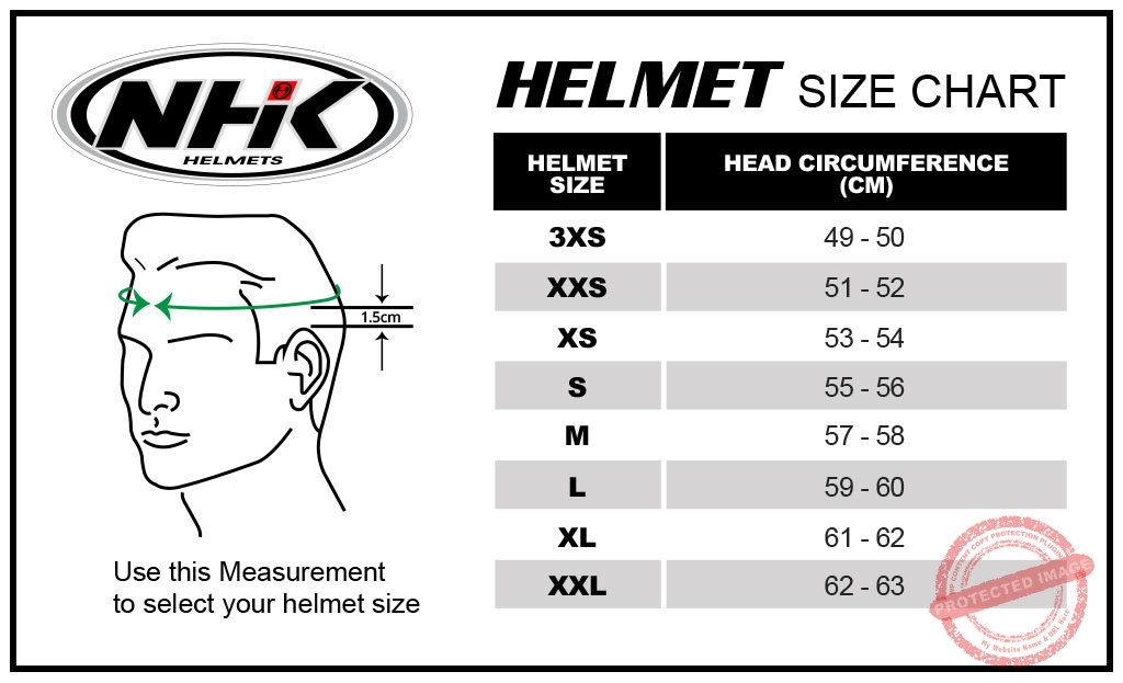 How To Fit A Helmet Properly NHK Helmet How To Fit A Helmet Properly NHK Helmet