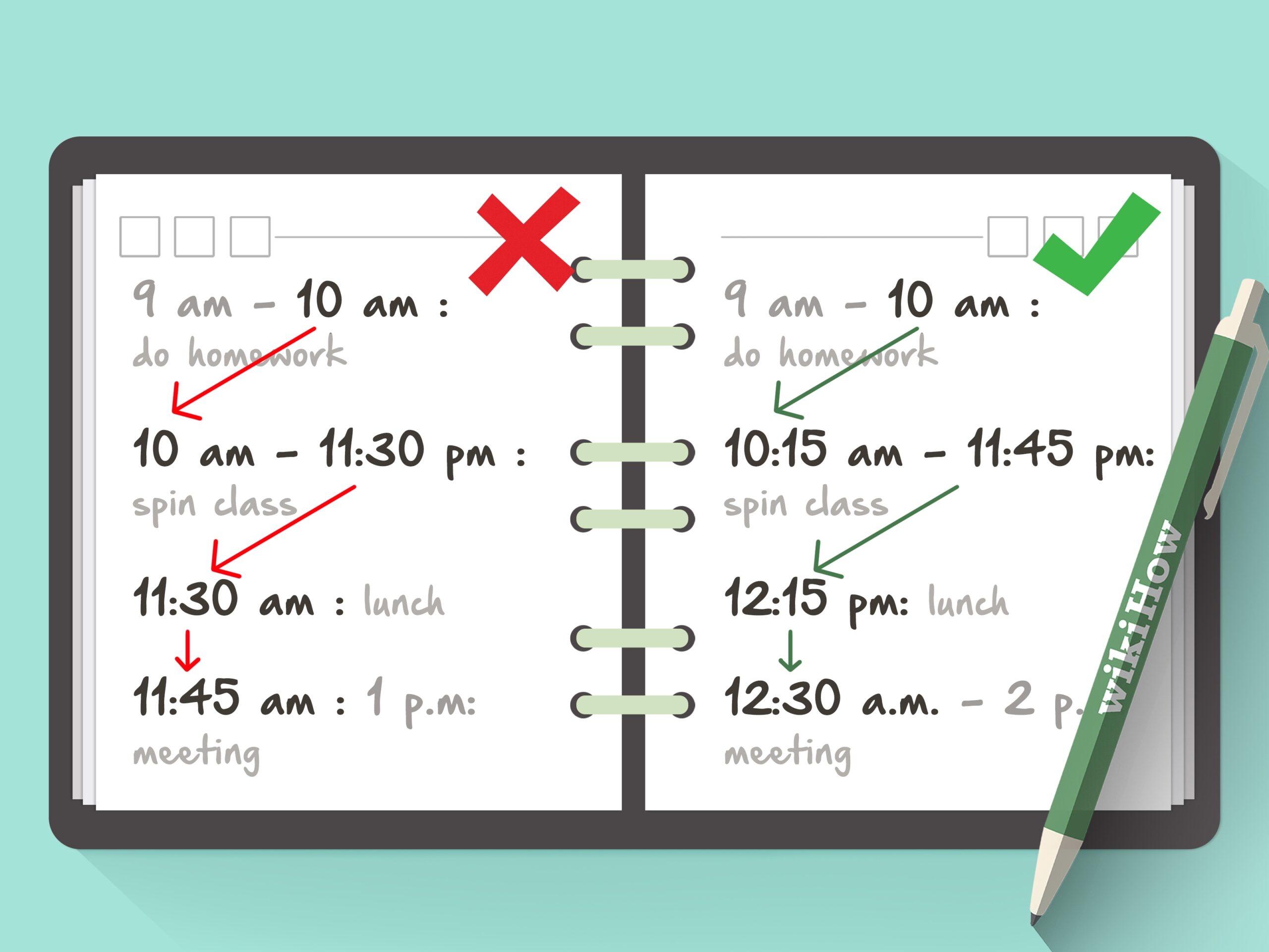 How To Make A Schedule