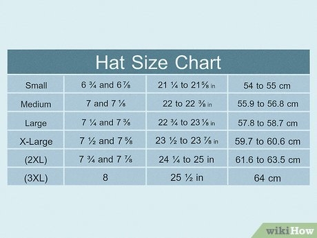 cowboy hat size chart