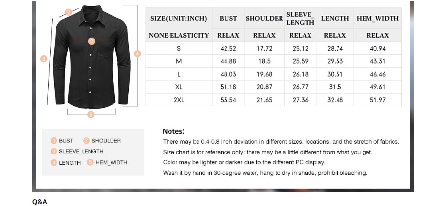 How To Measure For Men 39 s Dress Shirts Maritime Herald