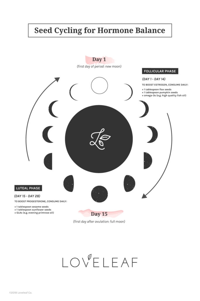 How To Seed Cycle For Hormone Balance Loveleaf Co 