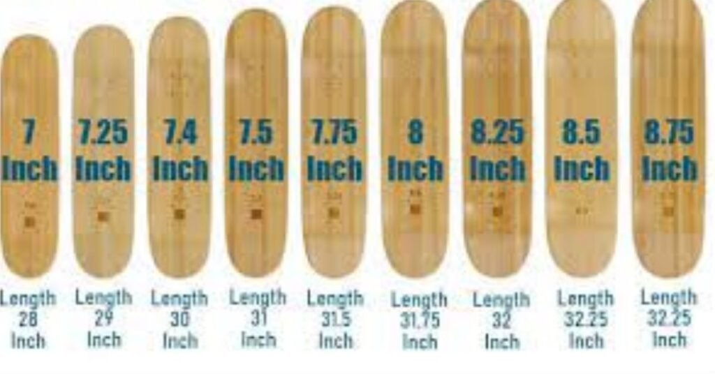 How To Size A Skateboard In 2022 Buying Guide Size Chart