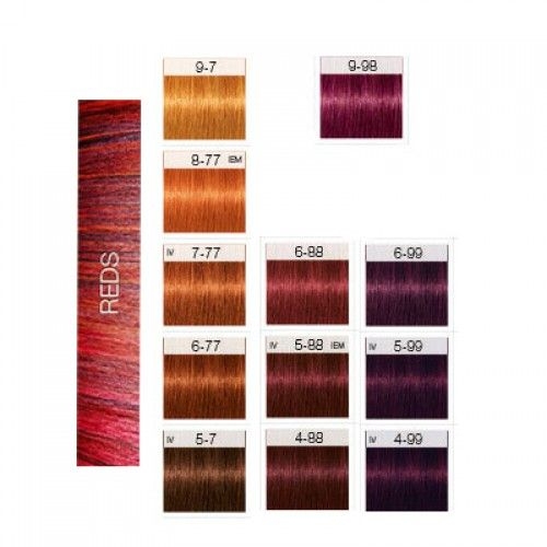 Igora Red Color Chart Igora Royal Hair Color Chart