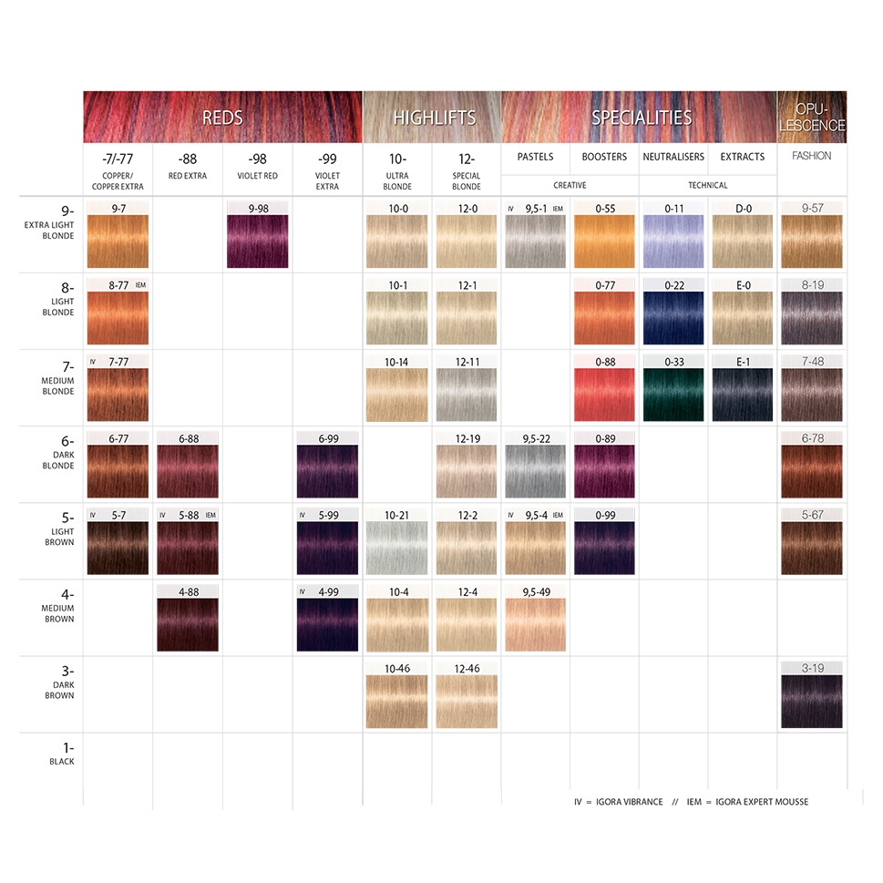 IGORA ROYAL Hair Color By Schwarzkopf Killerstrands Hair Clinic 14 Hair 