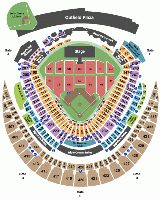 kauffman seating chart kauffman seating chart