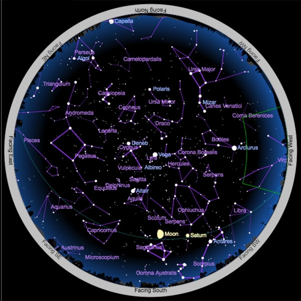 Interactive Sky Chart Map Your Night Sky