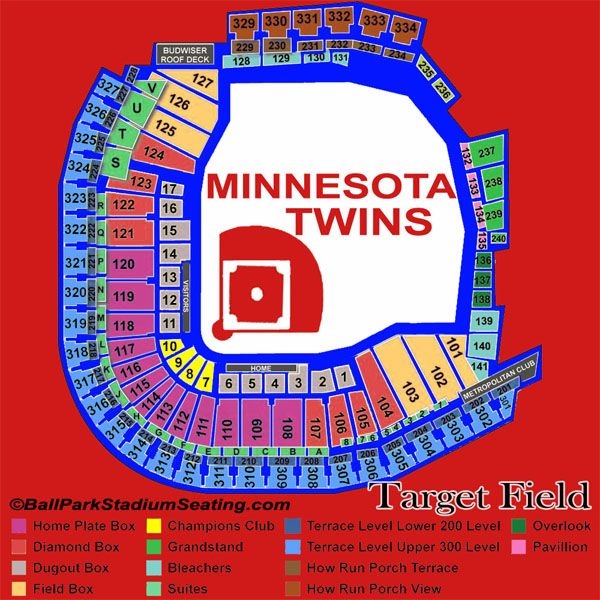 Interactive Target Wrigley Field Tickets Seating Chart Target Field 