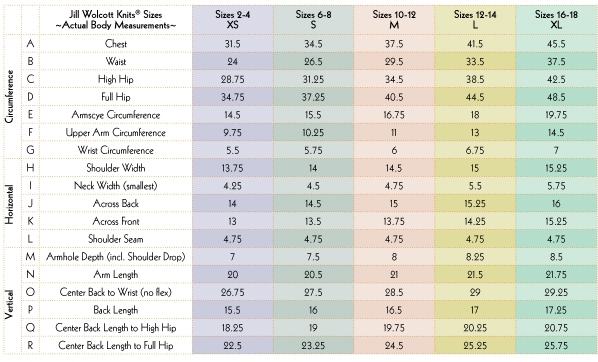 J Jill Sizing Chart J Jill Sizing Chart