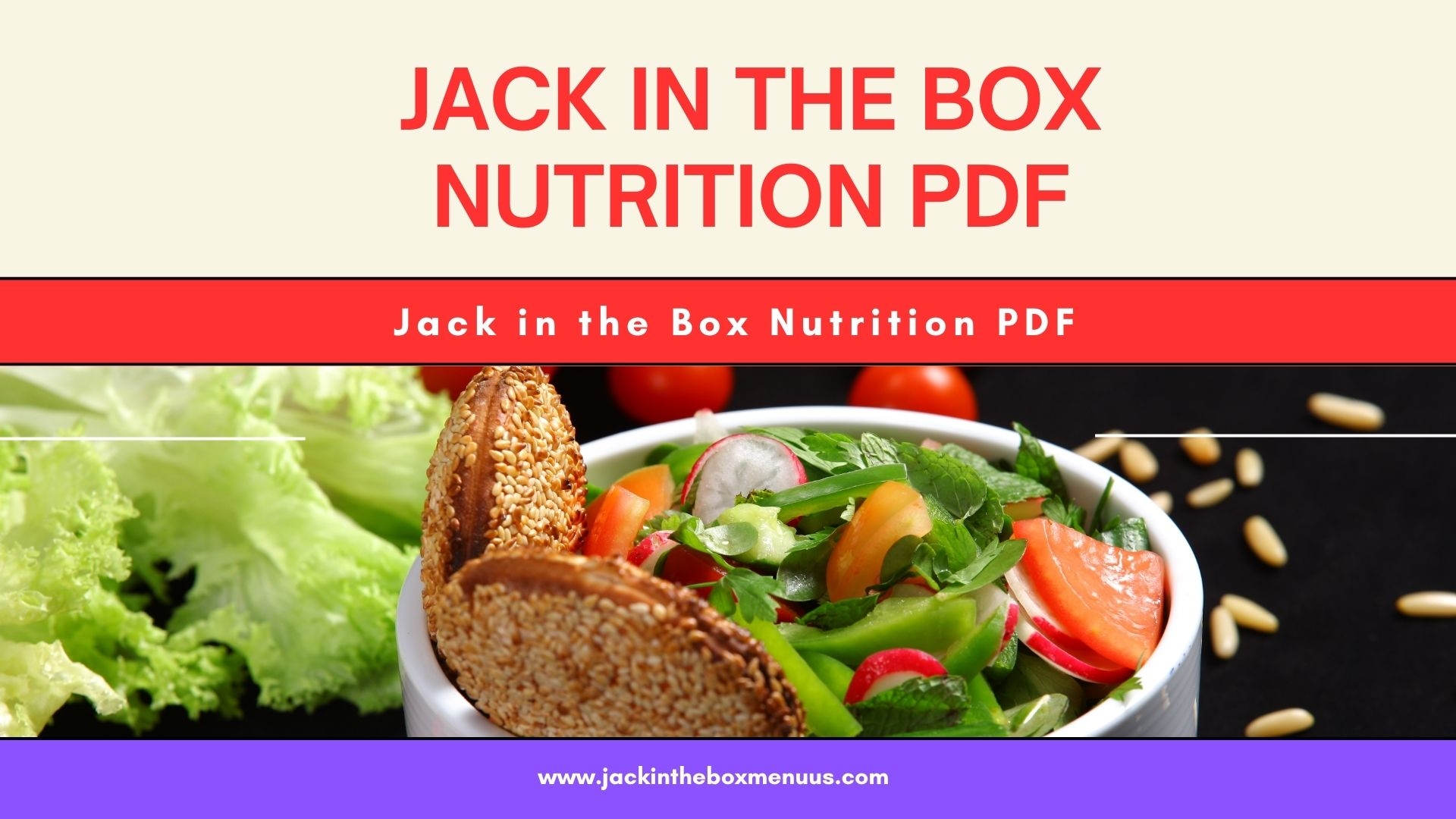 Jack In The Box Nutrition PDF 2025