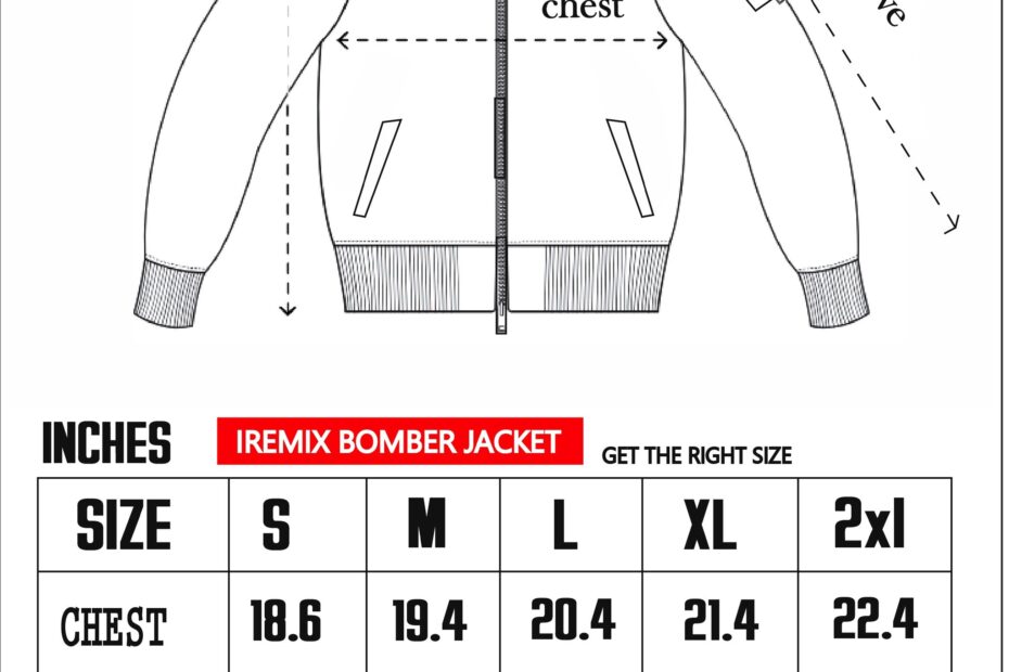 Jacket Size Chart Womens Minimalist Chart Design