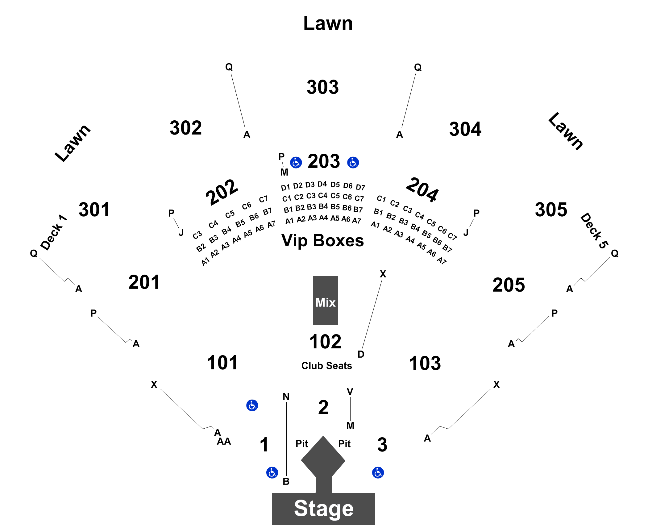Jiffy Lube Interactive Seating Chart Jiffy Lube Interactive Seating Chart