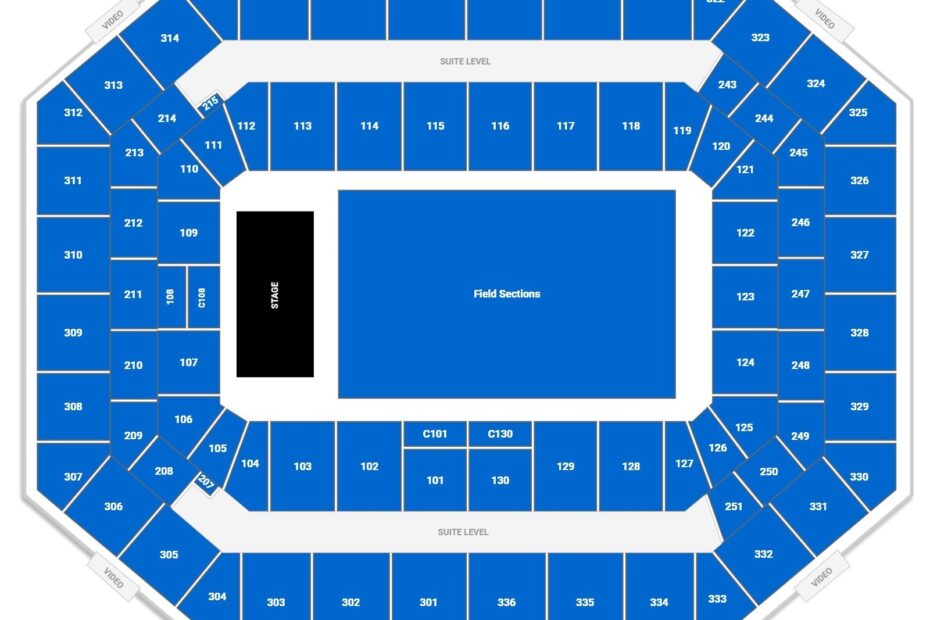 JMA Wireless Dome Concert Seating Chart RateYourSeats