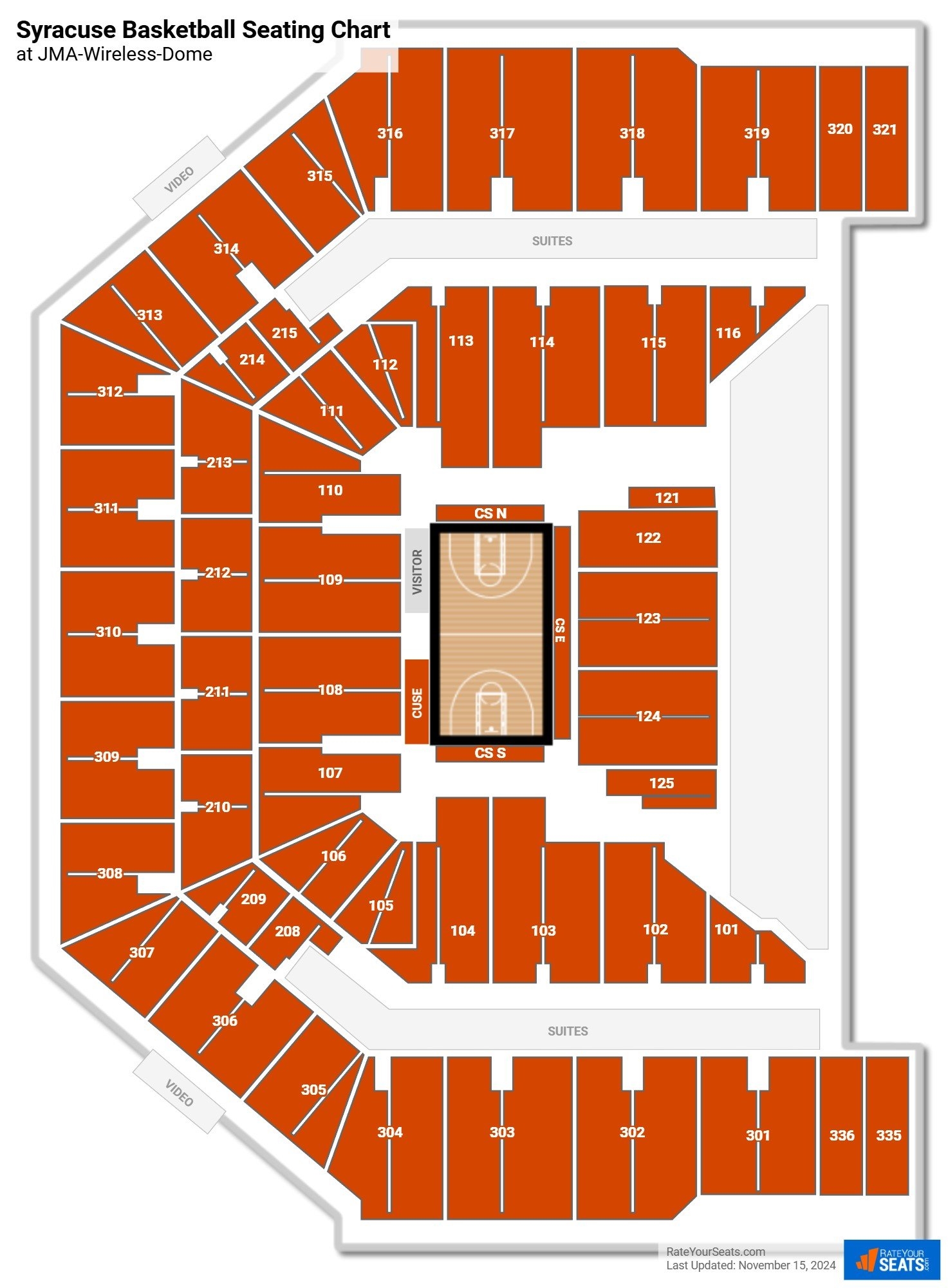 JMA Wireless Dome Seating Charts RateYourSeats