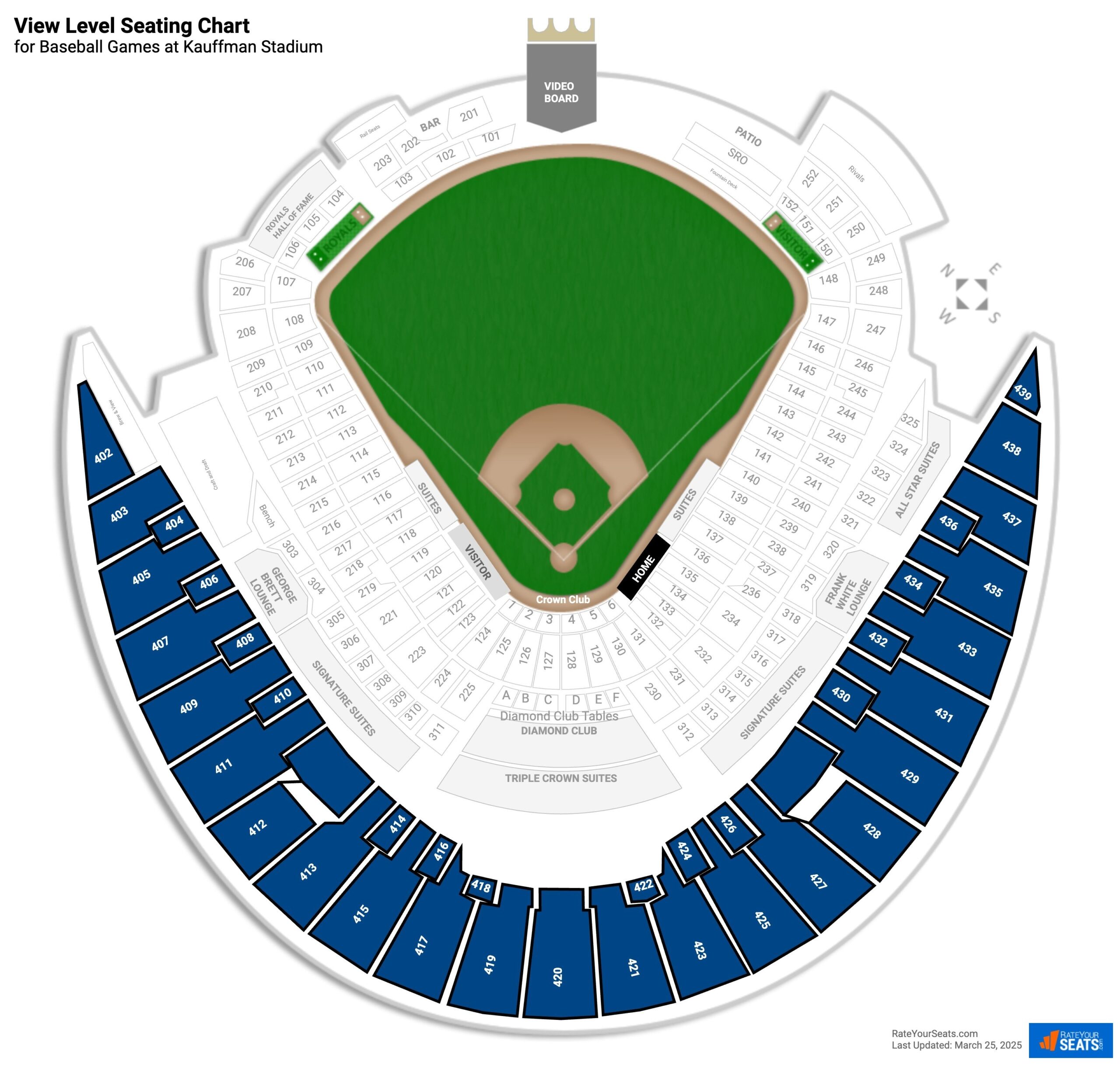 kauffman seat chart kauffman seat chart