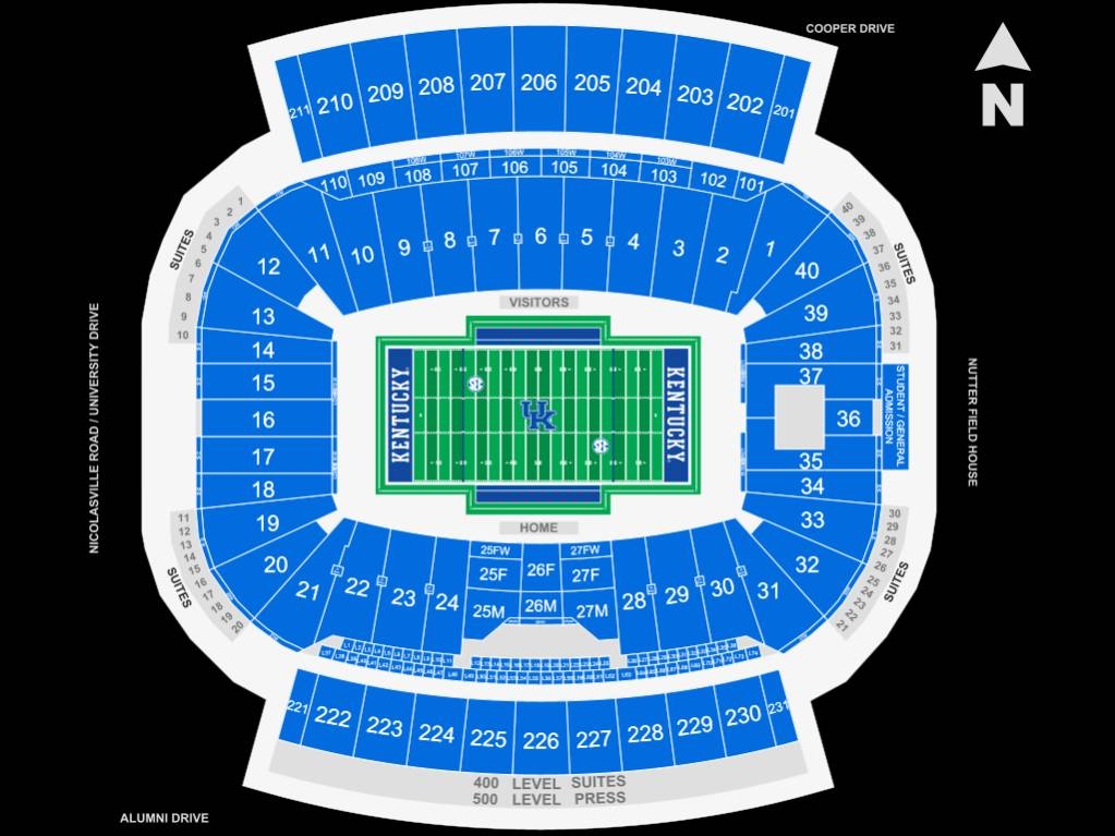 kroger stadium seating chart kroger stadium seating chart