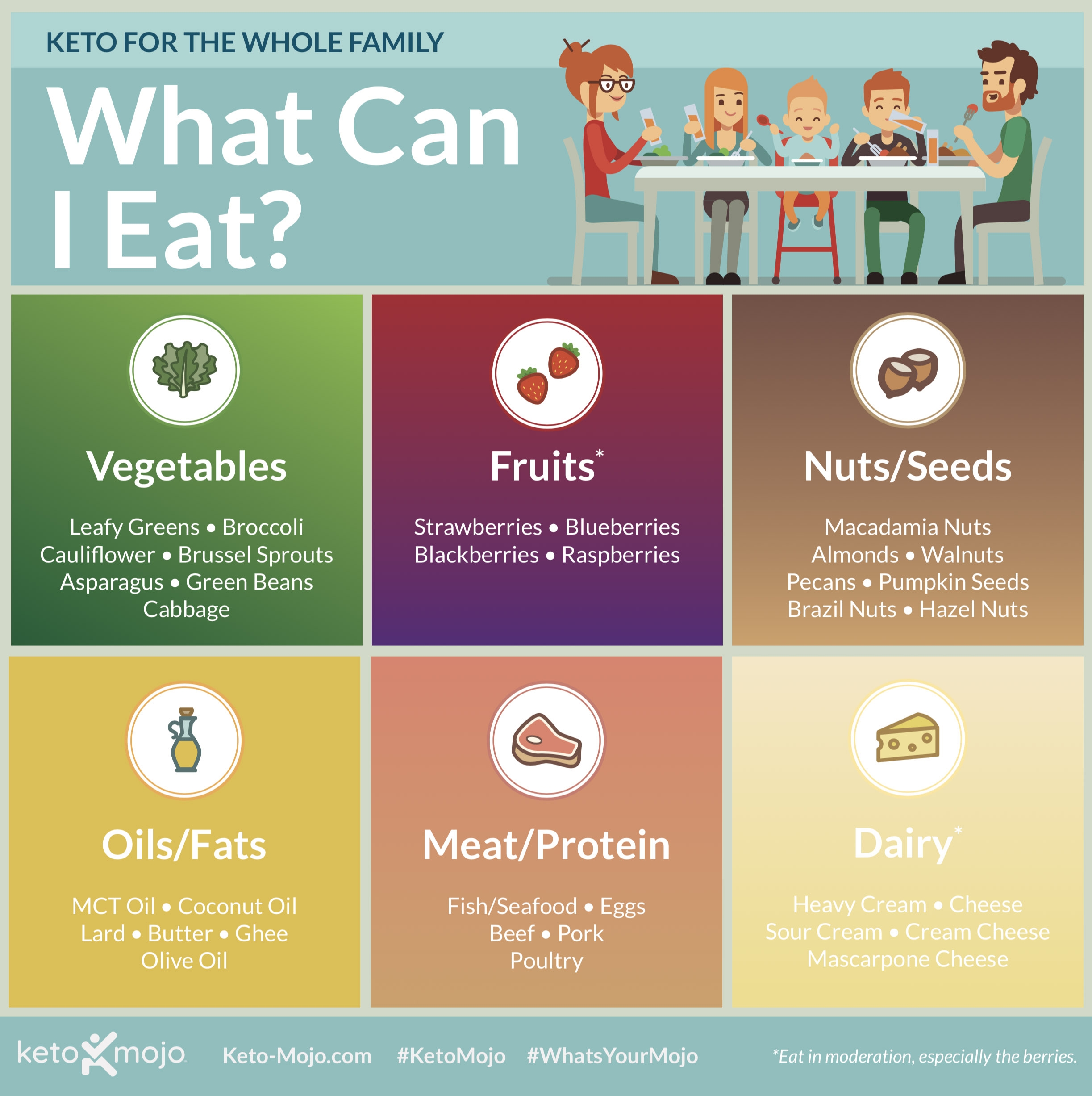 Keto Foods Diet For The Whole Family KETO MOJO