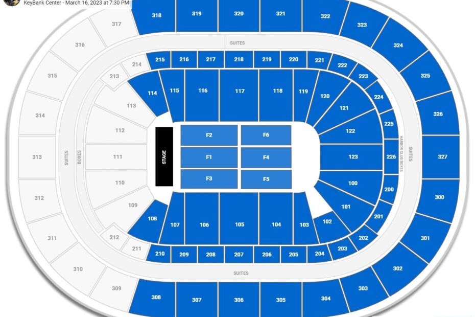 KeyBank Center Buffalo Seating Chart Your Guide To The Best Seats