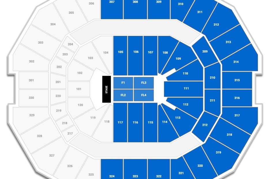 KFC Yum Center Seating Charts RateYourSeats