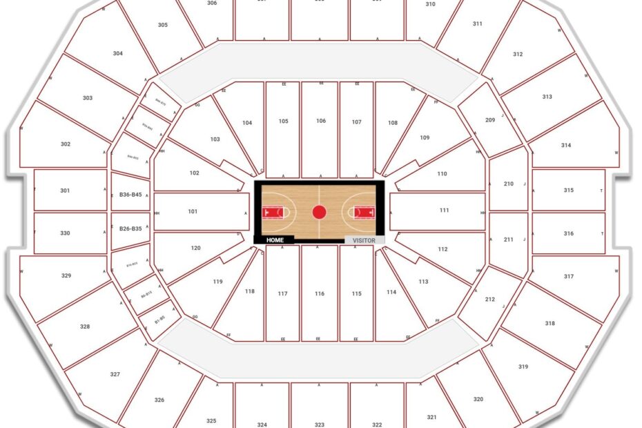 KFC Yum Center Seating Charts RateYourSeats