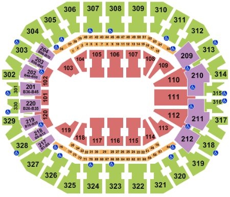 KFC Yum Center Tickets And KFC Yum Center Seating Chart Buy KFC Yum 