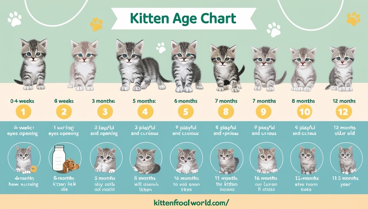 Kitten Age Chart Track Your Kitten 39 s Growth And Development By Weeks 