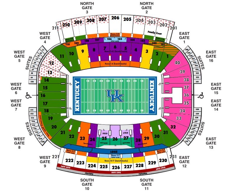 Kroger Field Facts Figures Pictures And More Of The Kentucky 