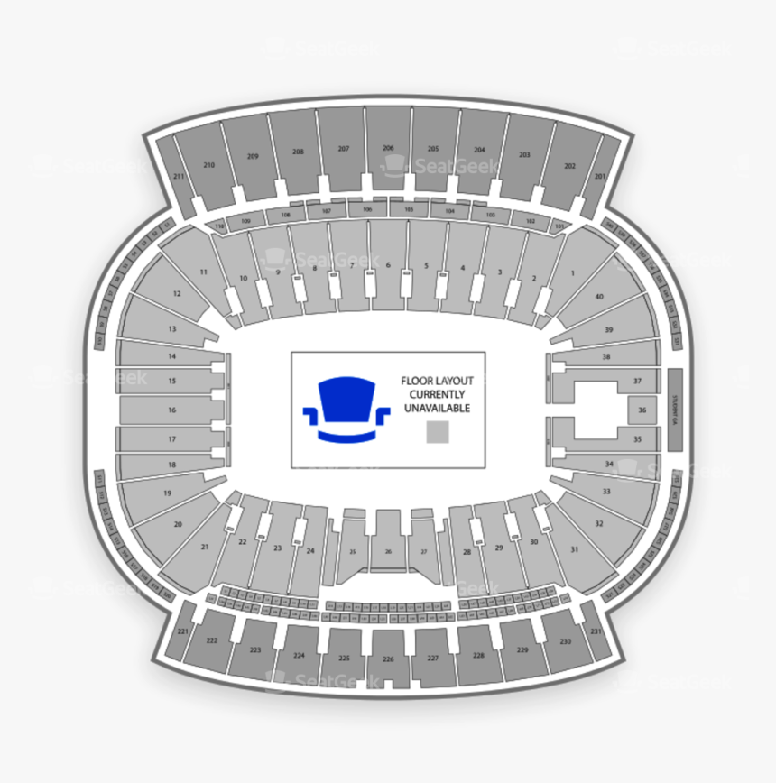 Kroger Field Kroger Field Seating Chart HD Png Download 