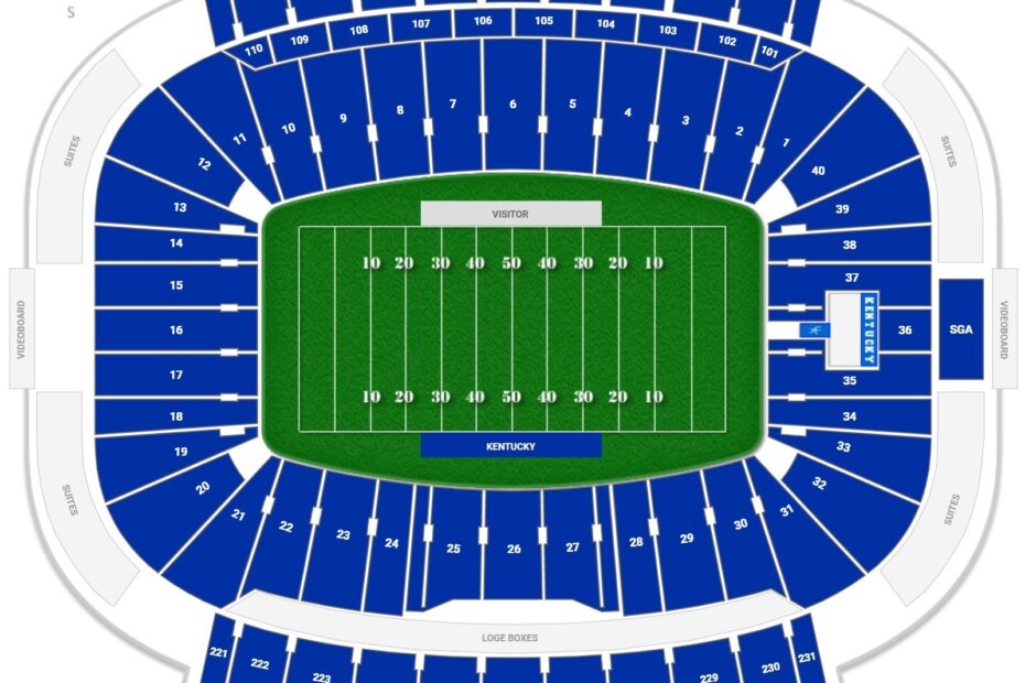 Kroger Field Seating Chart RateYourSeats