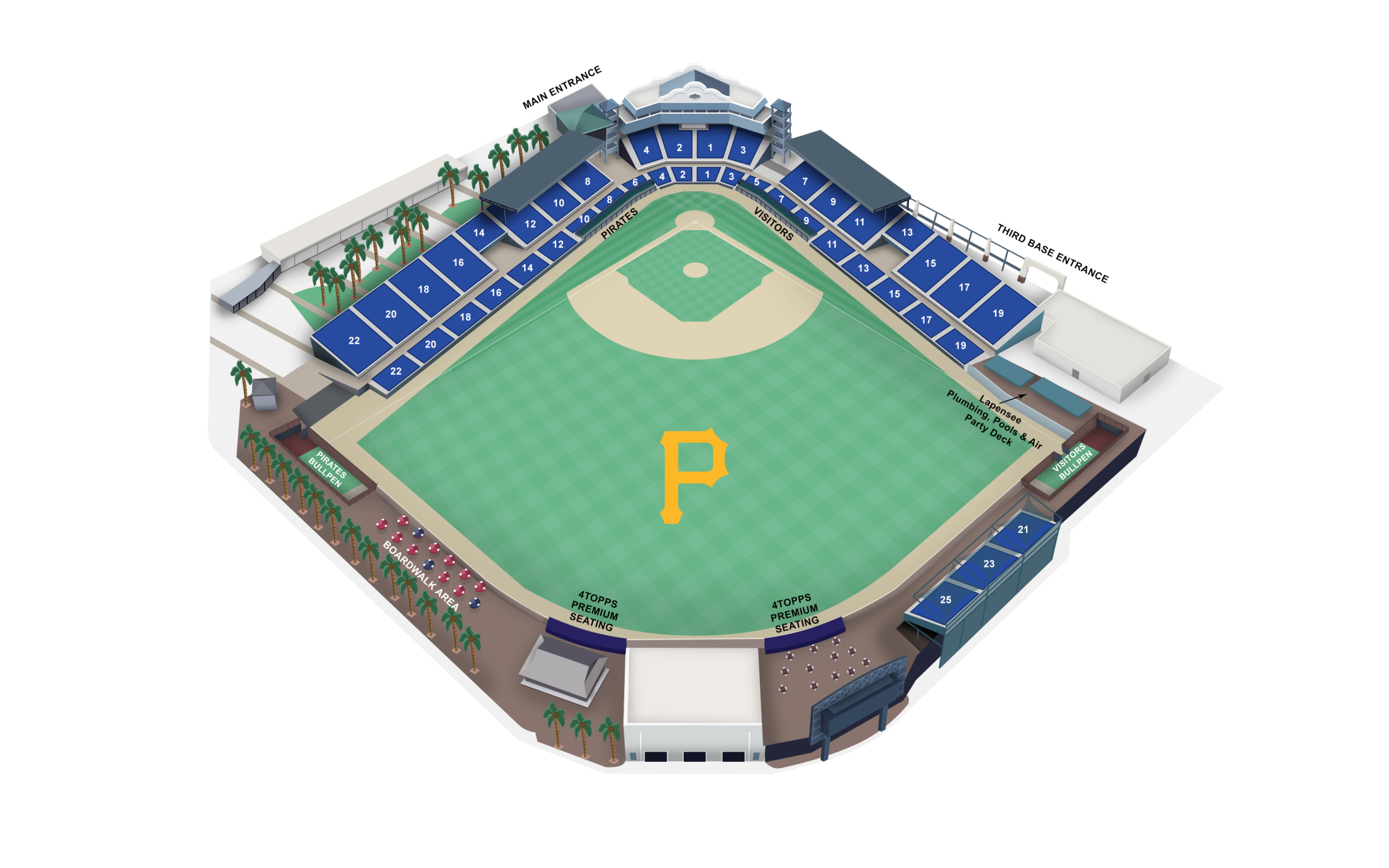 LECOM Park Pittsburgh Pirates LECOM Park Pittsburgh Pirates
