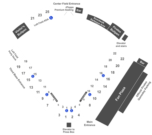 Lecom Park Seating Chart Ponasa