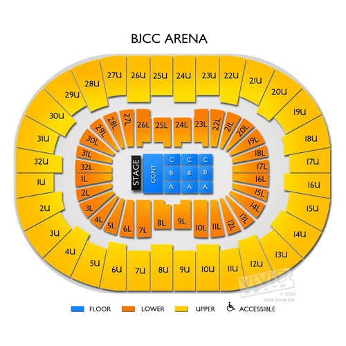 Legacy Arena At The BJCC Tickets Legacy Arena Seating Chart Vivid Seats