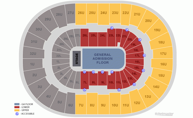 Legacy Arena Birmingham Al Seating Chart