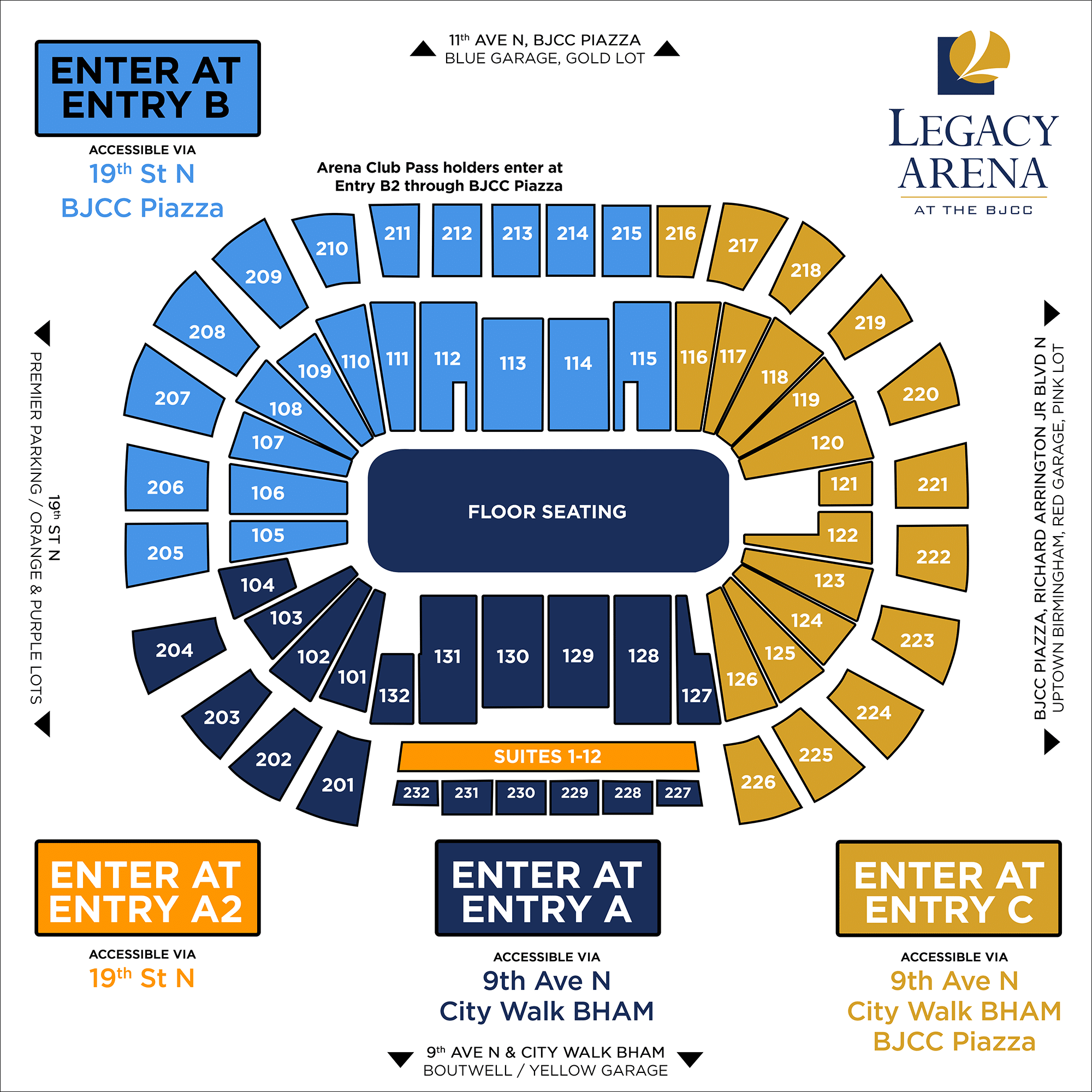 Legacy Arena Map Arleen Michelle