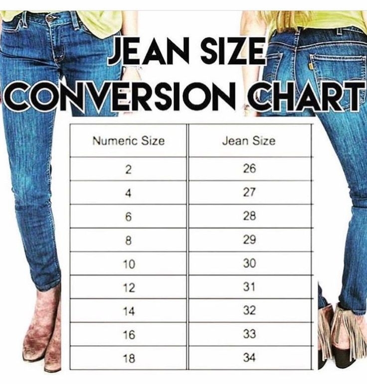 levi jeans size chart conversion women's