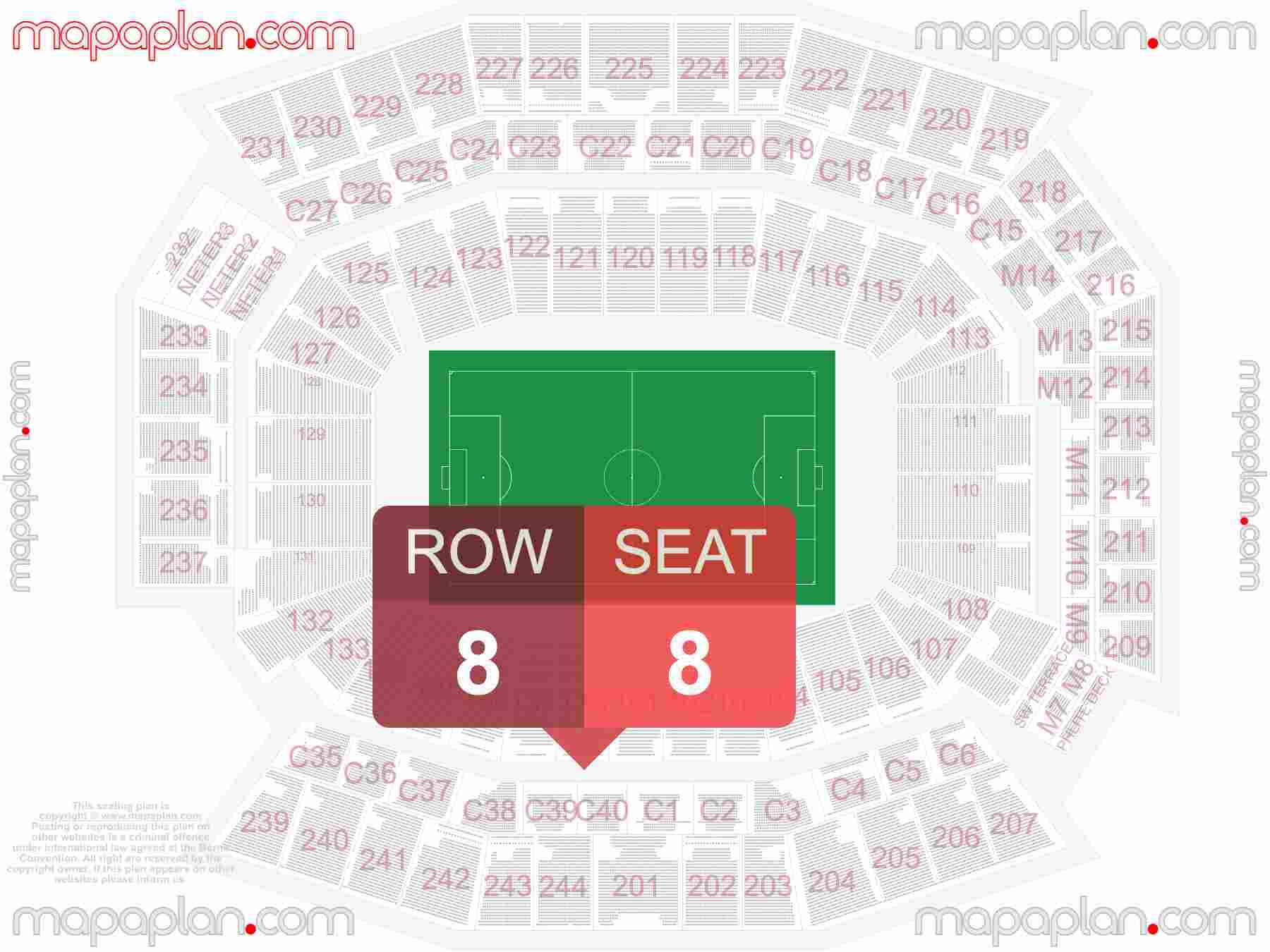 Lincoln Financial Field Stadium Seating Chart Lincoln Financial Field