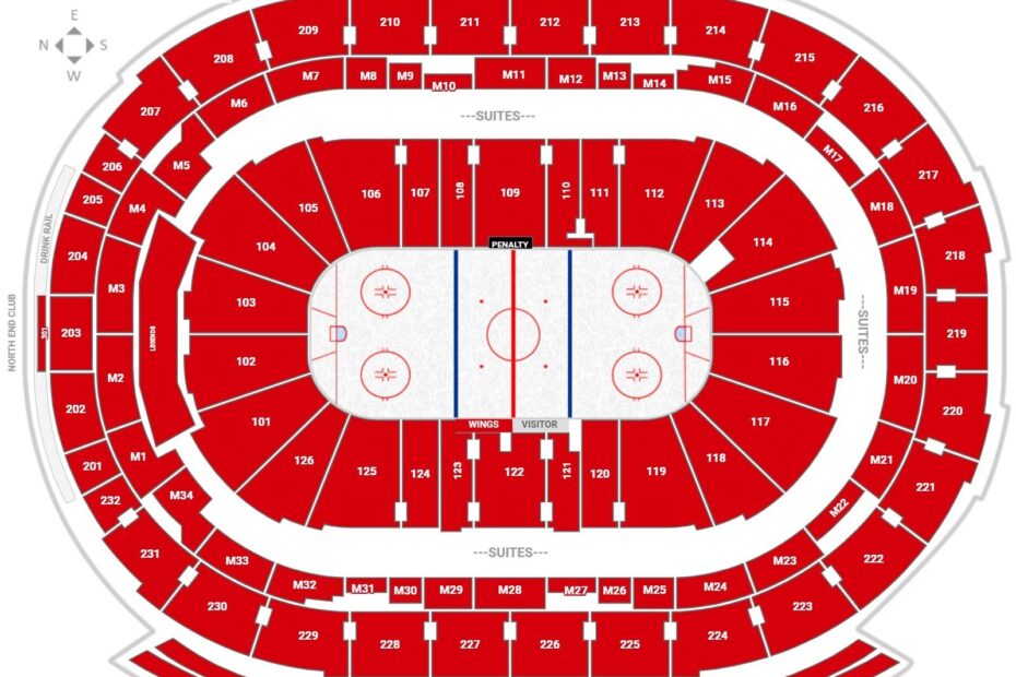 Little Caesars Arena Seating Charts RateYourSeats