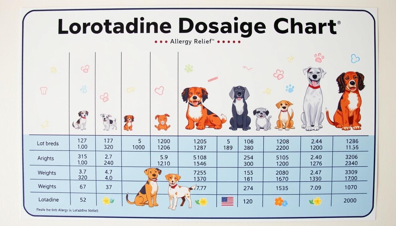 Loratadine Dosage For Dogs Chart Safe Allergy Relief