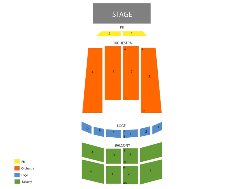 Louisville Palace Theater Seating Chart A Visual Reference Of Charts 