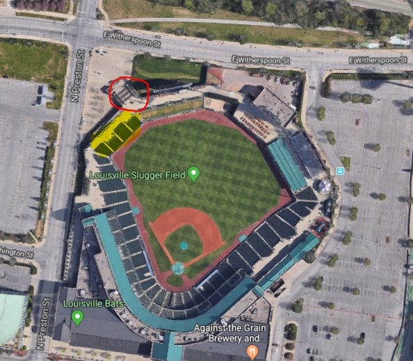 Louisville Slugger Stadium Seating Chart A Visual Reference Of Charts 
