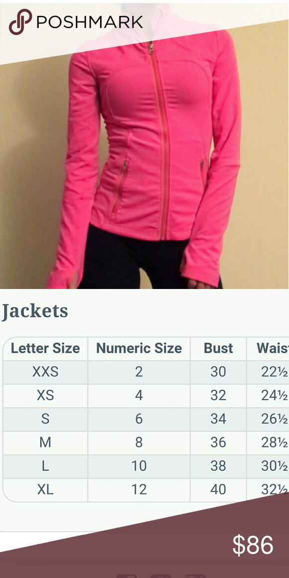 lululemon define jacket size chart lululemon define jacket size chart