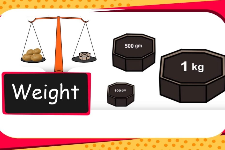 Maths Measurement Weight English YouTube